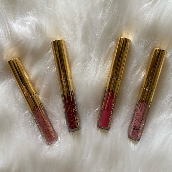 Kylie Cosmetics Other - Kylie Cosmetics Limited Edition Birthday Collection Mini Matte Liquid Lipsticks